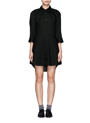 Main View - Click To Enlarge - ACNE STUDIOS - Dee solid shirt dress