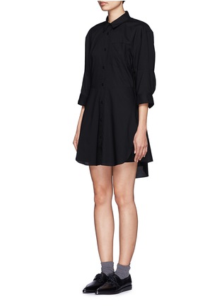 Figure View - Click To Enlarge - ACNE STUDIOS - Dee solid shirt dress