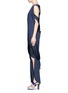 Figure View - Click To Enlarge - ACNE STUDIOS - 'Thais' drape silk gown