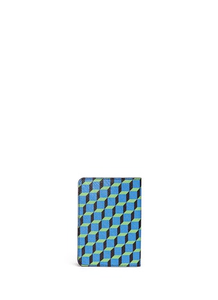 Figure View - Click To Enlarge - PIERRE HARDY - Cube pattern passport holder