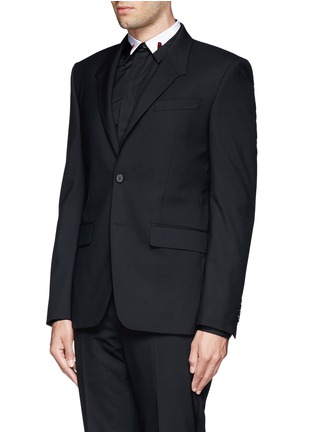 Front View - Click To Enlarge - GIVENCHY - Slim fit wool suit