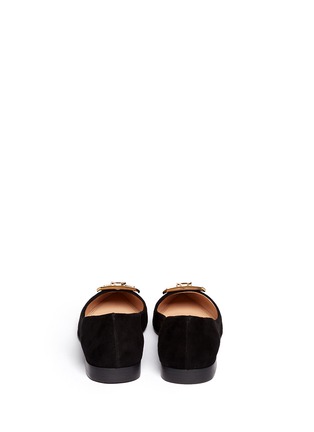 Back View - Click To Enlarge - TORY BURCH - 'Grayson' suede flats