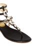 Detail View - Click To Enlarge - MICHAEL KORS - Jayden' lizard-embossed leather sandals