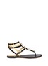 Main View - Click To Enlarge - MICHAEL KORS - Jayden' lizard-embossed leather sandals