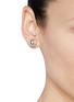 Figure View - Click To Enlarge - GIVENCHY - Pavé crystal sphere magnetic single earring