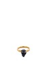 Main View - Click To Enlarge - DELFINA DELETTREZ - 18k yellow gold silver skull charm ring