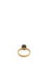 Figure View - Click To Enlarge - DELFINA DELETTREZ - 18k yellow gold silver skull charm ring