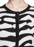 Detail View - Click To Enlarge - ALICE & OLIVIA - Zebra pattern cardigan