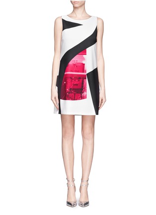 Main View - Click To Enlarge - ALICE & OLIVIA - Marmont city photo print shift dress