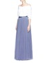 Figure View - Click To Enlarge - NEEDLE & THREAD - Layered tulle maxi skirt