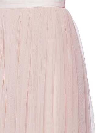 Detail View - Click To Enlarge - NEEDLE & THREAD - Layered tulle midi skirt