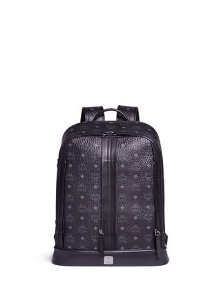 Main View - Click To Enlarge - MCM X CHRISTOPHER RAEBURN - 'Duke' Visetos canvas modular backpack
