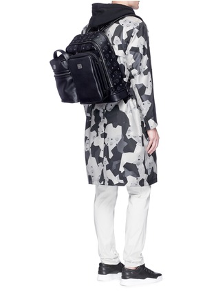 Figure View - Click To Enlarge - MCM X CHRISTOPHER RAEBURN - 'Jet Pack' leather modular bucket bag