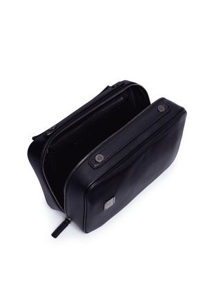  - MCM X CHRISTOPHER RAEBURN - 'Jet Pack' leather modular box bag