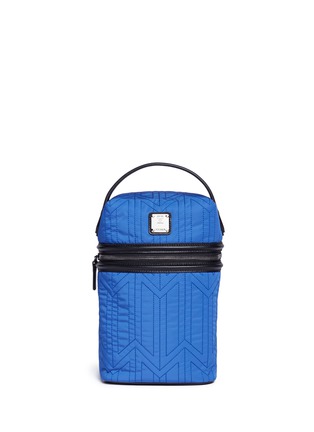 Main View - Click To Enlarge - MCM X CHRISTOPHER RAEBURN - 'Jet Pack' quilted modular bucket bag