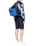 Figure View - Click To Enlarge - MCM X CHRISTOPHER RAEBURN - 'Jet Pack' quilted modular bucket bag