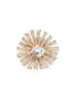 Main View - Click To Enlarge - KENNETH JAY LANE - Glass crystal gold plated starburst brooch