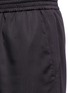 Detail View - Click To Enlarge - NEIL BARRETT - Elastic waist cupro blend shorts