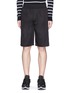 Main View - Click To Enlarge - NEIL BARRETT - Elastic waist cupro blend shorts