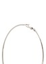 Detail View - Click To Enlarge - KENNETH JAY LANE - Rhodium plated large hoop earrings