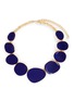 Main View - Click To Enlarge - KENNETH JAY LANE - Gold plated enamelled necklace