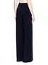 Back View - Click To Enlarge - NORMA KAMALI - Stretch jersey wide leg pants