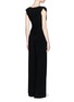 Back View - Click To Enlarge - NORMA KAMALI - Ruched overlay jumpsuit