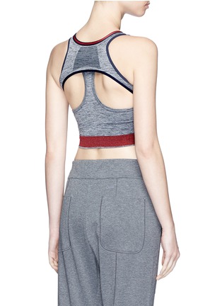 Back View - Click To Enlarge - 72883 - 'Tempo' circular knit sports bra