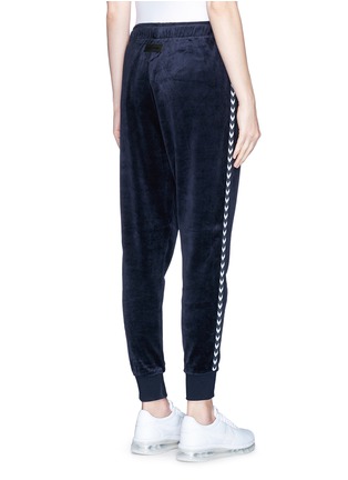 Back View - Click To Enlarge - THE UPSIDE - 'Jackie' velour track pants