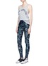 Figure View - Click To Enlarge - THE UPSIDE - 'Ditsy' floral print yoga pants