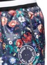 Detail View - Click To Enlarge - THE UPSIDE - 'Wildflowers' print running shorts