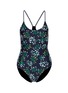 Main View - Click To Enlarge - THE UPSIDE - 'Ditsy' floral print one-piece swimsuit