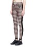 Front View - Click To Enlarge - THE UPSIDE - 'Geo Yoga' geometric print performance leggings