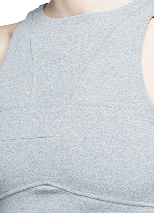 Detail View - Click To Enlarge - 72993 - 'Defense' cropped performance top