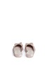 Back View - Click To Enlarge - PEDRO GARCIA  - 'Alia' ruffled satin slippers