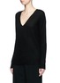 Front View - Click To Enlarge - THEORY - 'Adrianna' V-neck cashmere sweater