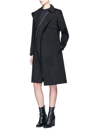 Figure View - Click To Enlarge - THEORY - 'Oaklane' belted wool-cashmere coat