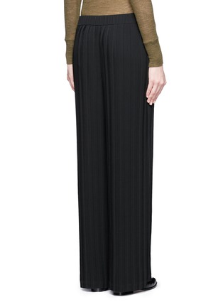 Back View - Click To Enlarge - THEORY - 'Tralpin P' plissé pleated crepe pants