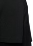 Detail View - Click To Enlarge - THEORY - 'Malkan' pleat layer crepe dress