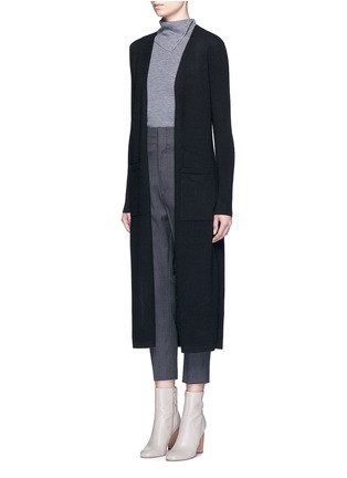 Front View - Click To Enlarge - THEORY - 'Torina' cashmere long cardigan