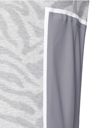 Detail View - Click To Enlarge - OAMC - Zebra print tech patch T-shirt
