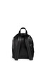 Back View - Click To Enlarge - REBECCA MINKOFF - Star perforated leather backpack