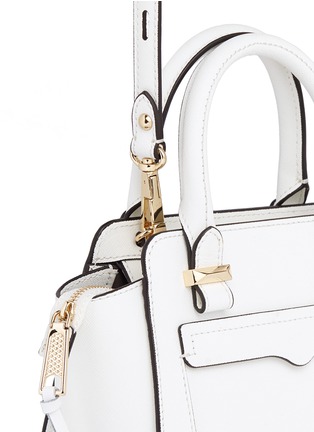 Detail View - Click To Enlarge - REBECCA MINKOFF - 'Avery' micro saffiano leather tote bag