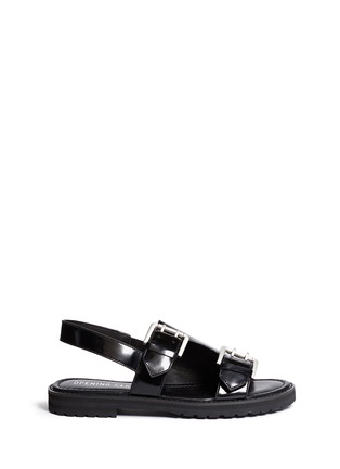Main View - Click To Enlarge - OPENING CEREMONY - Monk strap leather sandal