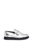 Main View - Click To Enlarge - OPENING CEREMONY - 'Sloan' mirror leather creeper loafers
