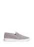 Main View - Click To Enlarge - MICHAEL KORS - Keaton' quilted suede skate slip-ons