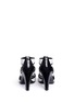 Back View - Click To Enlarge - MICHAEL KORS - 'Berkley' caged leather sandals