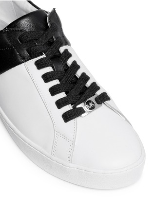 Detail View - Click To Enlarge - MICHAEL KORS - Toby' colourblock leather sneakers