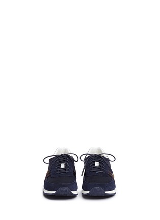 Figure View - Click To Enlarge - PAUL SMITH - 'Moogg' suede trim low top sneakers