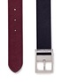 Detail View - Click To Enlarge - PAUL SMITH - Reversible saffiano leather belt